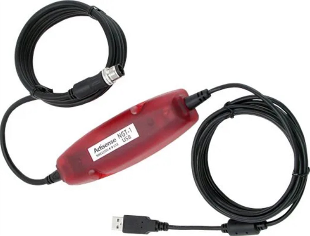 Actisende NGT-1 NMEA2000 PC interface naar USB poort