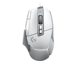 Logitech G502 X - Bedrade Gaming Muis - Rechtshandig - Optisch - Wit