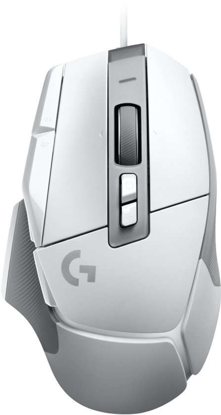 Logitech G502 X - Bedrade Gaming Muis - Rechtshandig - Optisch - Wit
