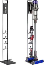SQOON® Stofzuigerstandaard - Universeel -Geschikt voor o.a. Dyson V7, V8, V10, V11, V12, V15 - Ook geschikt voor andere merken zoals AEG, Rowenta X-FORCE, Bosch, - Inclusief accessoires houders