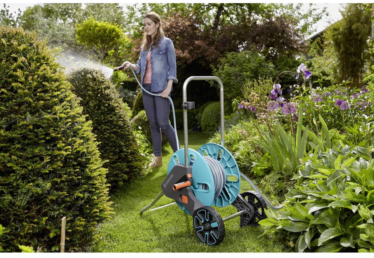 Gardena CleverRoll M CleverRoll Set - Capacité max. 60 m