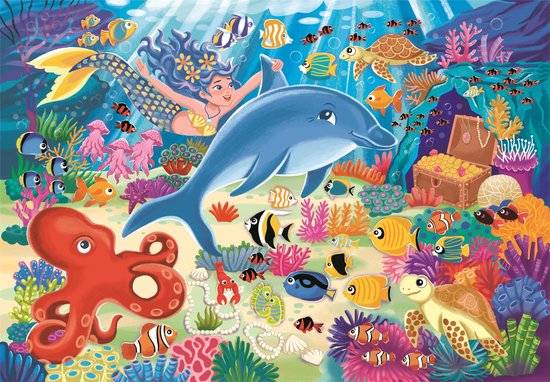 Clementoni - Kinderpuzzel - 30 Stukjes - Onderwater Avontuur - Puzzel vanaf 3 jaar van Merkloos — afbeelding 2