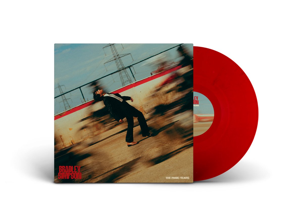 Bradley Simpson - The Panic Years (Red Vinyl)