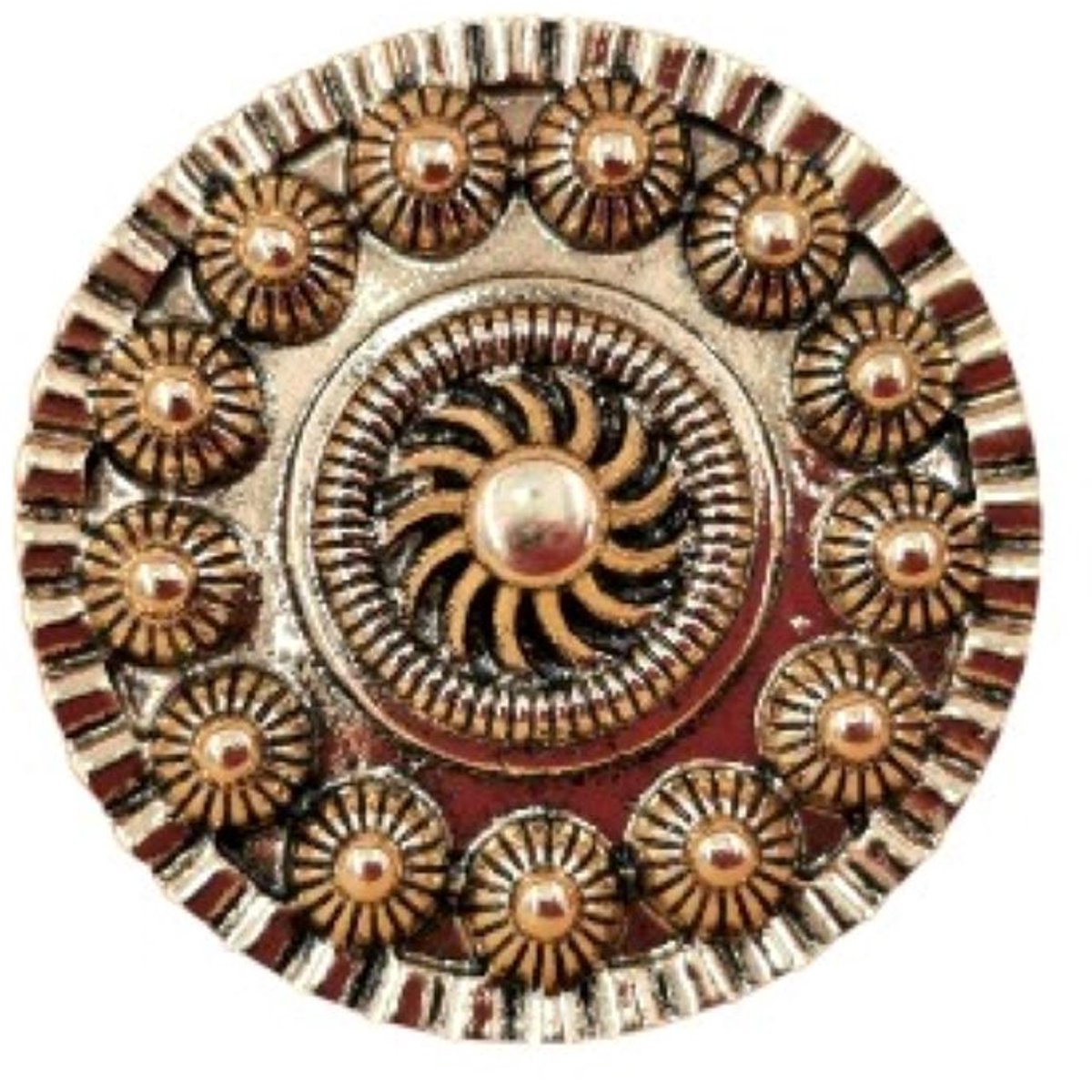 Zeeuwse knoop,magneet, broche,voor omslagdoek, sjaal en vest te sluiten