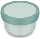 Boîte à fruits Mepal Campus - 300 ml - Fourchette à fruits incluse - Se ferme bien - Boîte à goûter - Menthe Cool