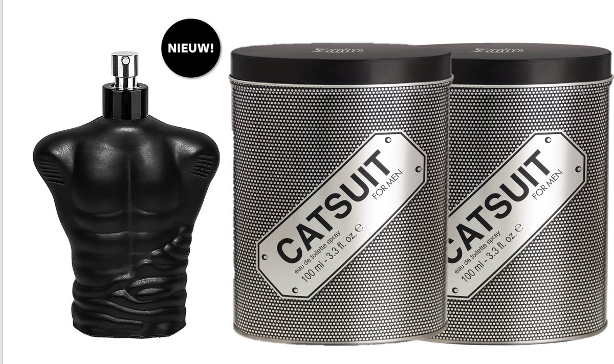Goedkoopste Creation Lamis - Catsuit Man dubbelverpakking - Eau de Toilette - Herenparfum