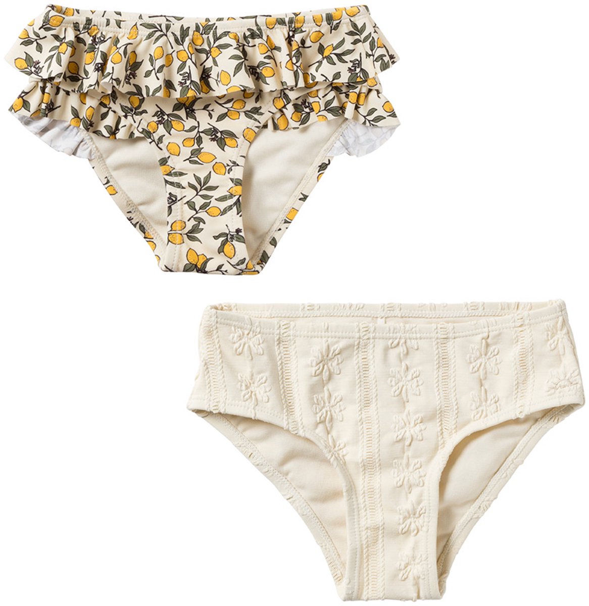 Lemons X Anglaise | 2-pack | Zwembroeken voor meisjes | Maat 62/68