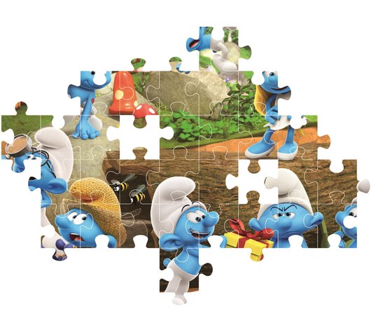Clementoni - Puzzel - 104 Stukjes - Smurfen - Kinderpuzzel - Vanaf 6 ...