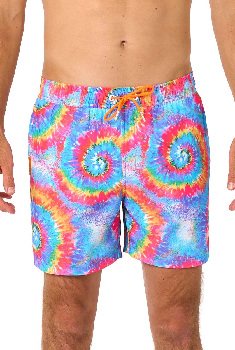 OppoSuits Zwembroek Holoperfect - Heren Swim Short - Korte Broek - Met Trektouwtjes en Zakken - Maat L