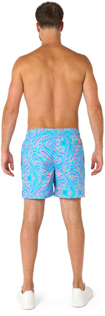 OppoSuits Zwembroek Mr. Tie Dye - Heren Swim Short - Korte Broek - Met Trektouwtjes en Zakken — afbeelding 10