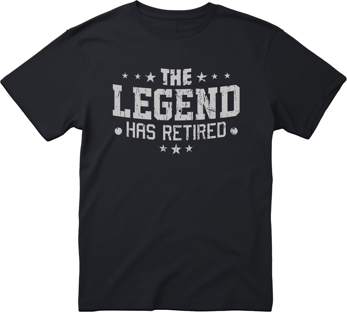The Legend Has Retired T-shirt - Maat M - Grappige T-shirt’s - Pensioen T-shirt - pensioen cadeau - Beste Collega - pensioen - Heren T-shirt - Dames T-shirt - Unisex