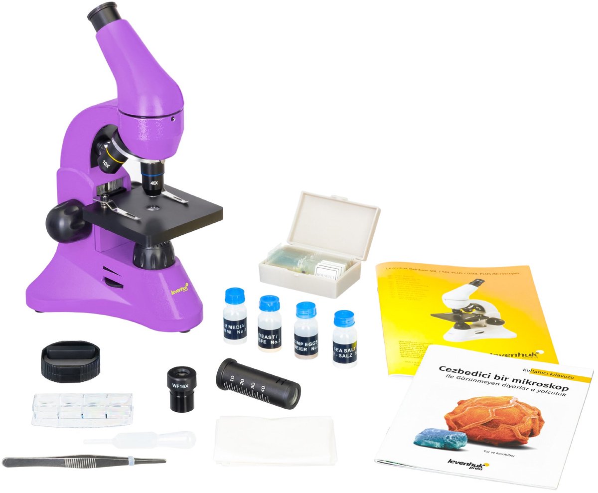 Levenhuk Rainbow 50L PLUS Microscoop