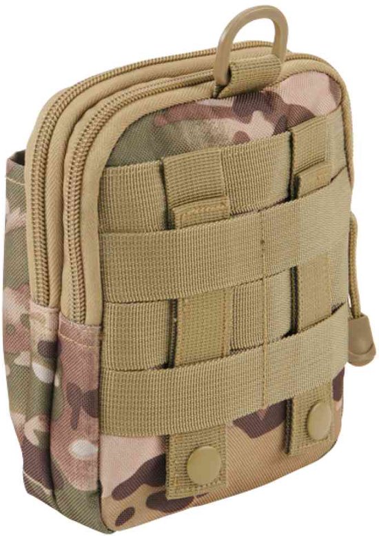 Pochette Tactique Brandit MOLLE - Dark Camo - Organisateur Militaire En Polyester