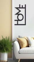 HOME Woonkamer Wanddecoratie | Moderne Muurdecoratie| Perfecte Housewarming Cadeau | Housewarming Gift | Nieuw Huis Cadeau | Houten Wanddecoratie | Premium Bio Hout