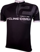 Wielershirt 21 Virages Cycling Corp zwart L