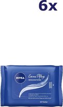 Nivea Nivea Cream Care Lingettes démaquillantes - 6 x 25 pièces