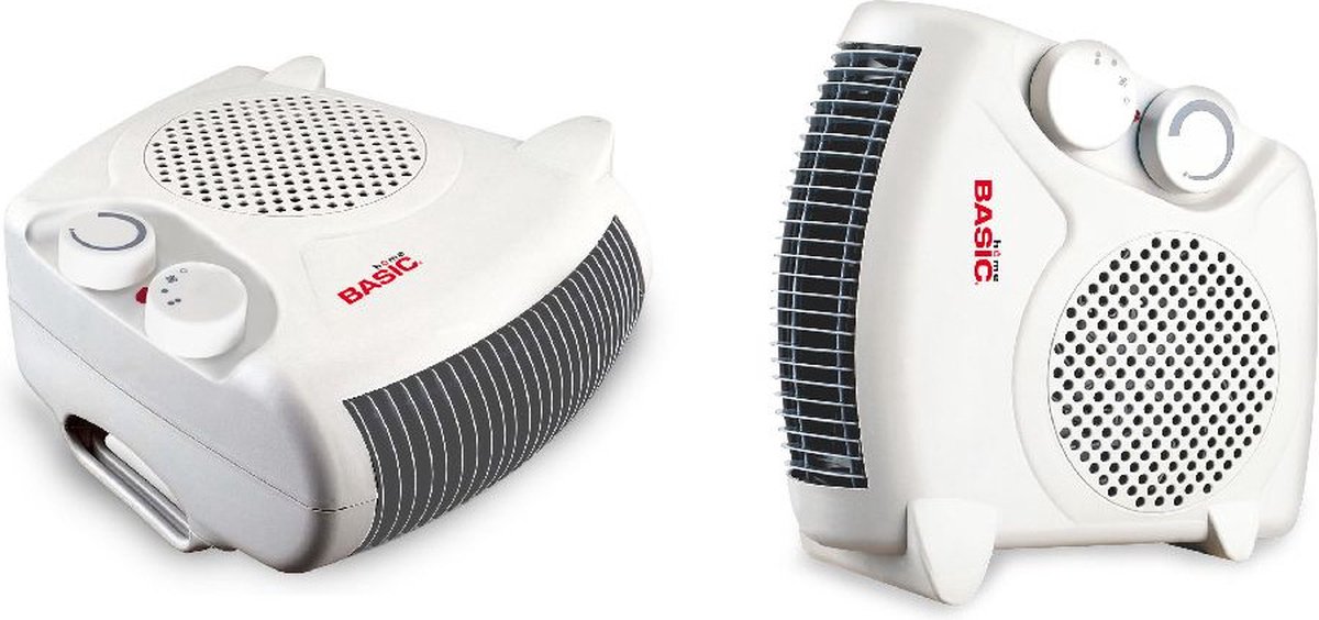 Basic home - luchtverwarmer - elektrische kachel - draagbare verwarmer - 1000W-2000W - 2 standen - luchtverhitter - elektrische haard - elektrische kachels