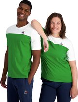 Le Coq Sportif 2320728 Bat N°3 T-shirt Met Korte Mouwen Groen XL Man