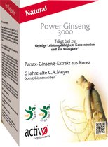 Power Ginseng activO - 60 Capsules - Supplements