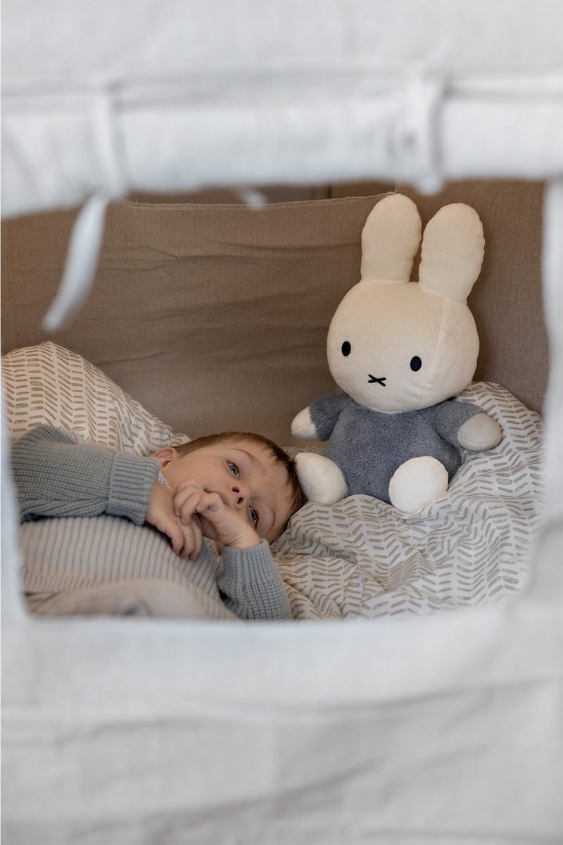 Nijntje Knuffel Fluffy Blauw - 35 cm — afbeelding 6