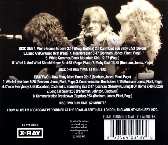 Led Zeppelin: Jimmys Birthday Bash [2xCD], Led Zeppelin | Muziek | bol