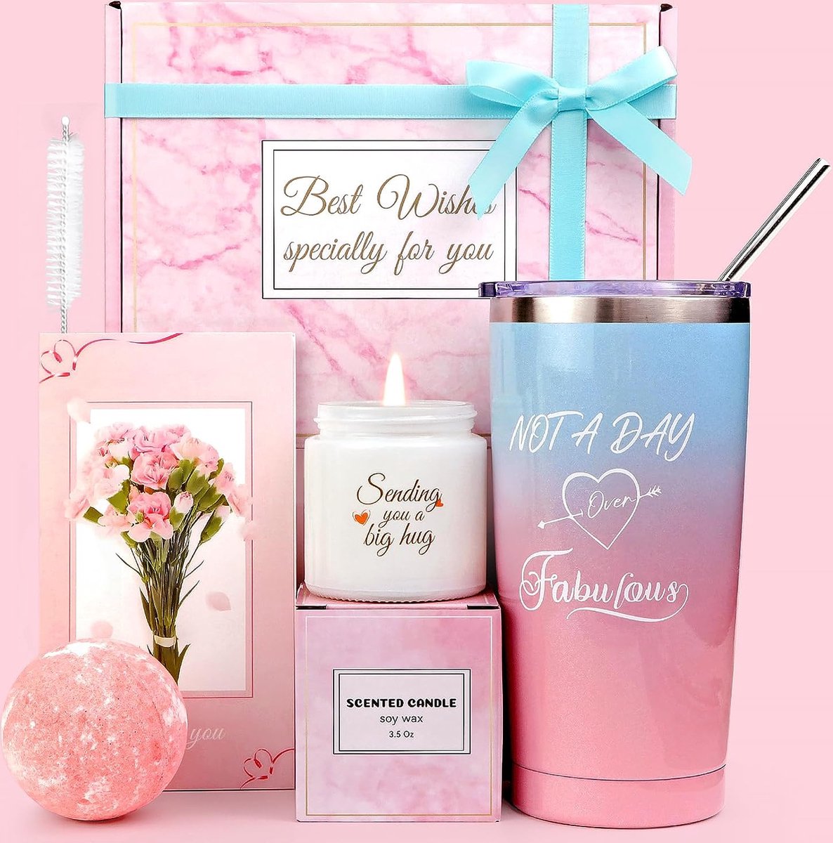 Cadeaus voor vrouwen, 5 stuks, verjaardagscadeau voor vriendin, zus