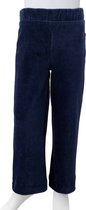 vidaXL-Kinderbroek-116-ribfluweel-marineblauw