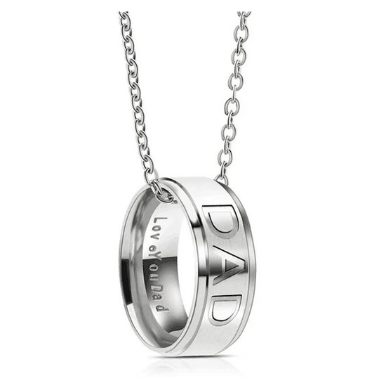 Ketting voor dames, papa 'engels vader en dochter engels vleugels hart druppel ketting engels vleugel sieraden ketting voor papa dochter hart herdenking (C One Size
