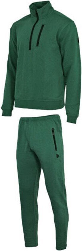 Donnay - Joggingsuit Lucas - Joggingpak - Forrest green (236)- Maat 3XL