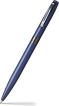 Stylo bille Sheaffer - Rappel E9018 - Laque bleue mate revêtement PVD noir - SF-E2901851