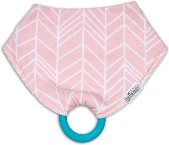 Dr Brown's - Ac127 Zakdoek-Slab Met Bijtring-Visgraat van Dr. Brown's — afbeelding 2