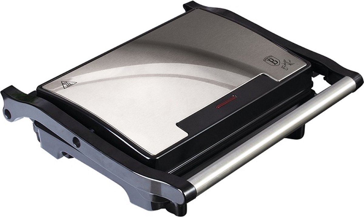 BerlingerHaus 9139 - Electrische Grill - contactgrill - panini - Carbon collection edition