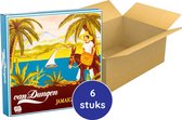 Van Dungen Rumbonen 6 dozen chocolade cadeau - Oud Hollands snoep - doos à 250 g snoepgoed