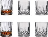 Glasrijk® Whiskey glazen - 310ml - 6 stuks - Luxe Drinkglazen - Whiskeyglazen - Cocktail Glazen - Waterglazen - Drinkglazen