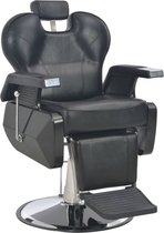 vidaXL Barber Chair 72x68x98 cm Similicuir Noir