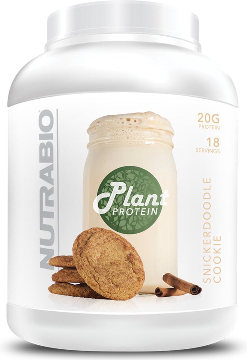 NutraBio Plant Protein - Snickerdoodle Cookie - 500 gr
