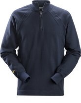 Snickers 2813 ½ Zip Sweatshirt met MultiPockets™ - Donker Blauw - S