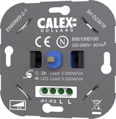 Variateur LED universel Calex 3-250W - convient également aux lampes halogènes et à incandescence -