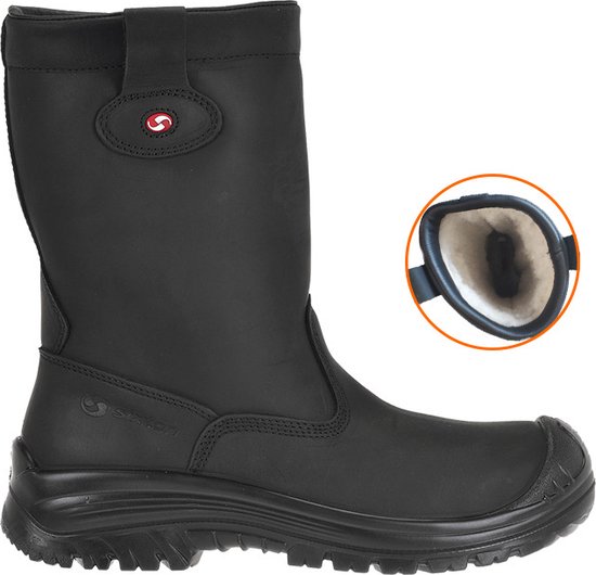 Sixton - Botte de sécurité doublure laine noire - 42