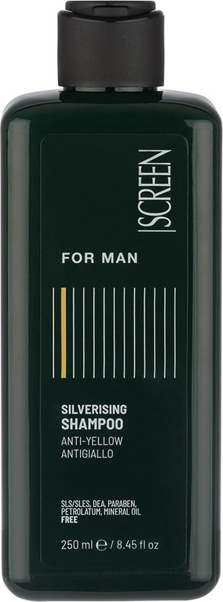 Screen For Man Silverising Shampoo 250ml - Anti-Yellow