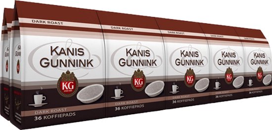 Kanis & Gunnink Dark Roast koffiepads