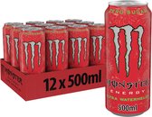 Monster Energy | Ultra Watermelon Zero Sugar - 12 x 500 ml.