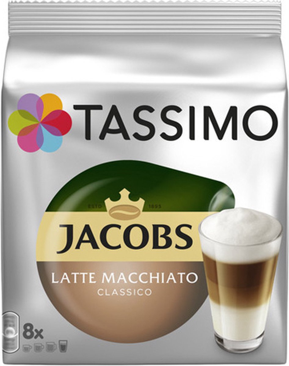 Tassimo - Jacobs Latte Macchiato Classico - 5x 8 T-Discs