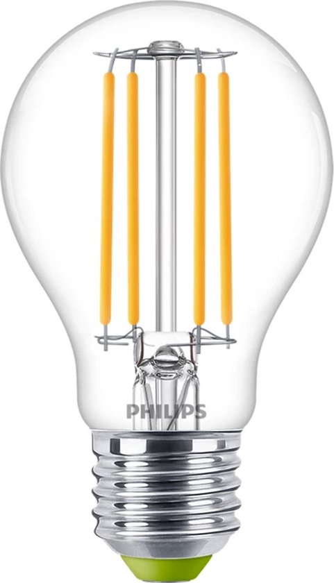 Philips MASTER LEDbulb Ultra Efficient E27 Peer Helder 2.3W 485lm - 830 Warm Wit | Vervangt 40W