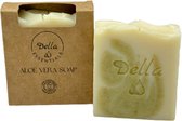 Della essentials - Biologisch - aloe vera soap - aloë vera zeep - Vegan - 100 gram