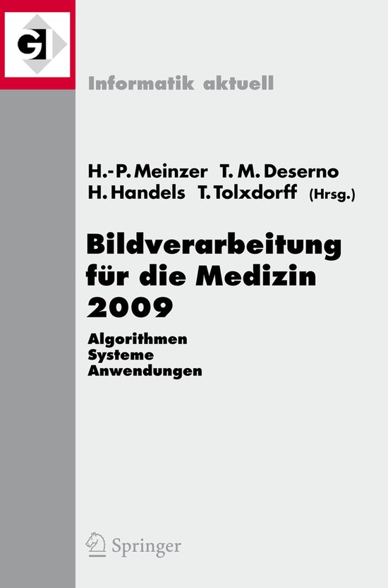 Bildverarbeitung für die Medizin 2009 - cover
