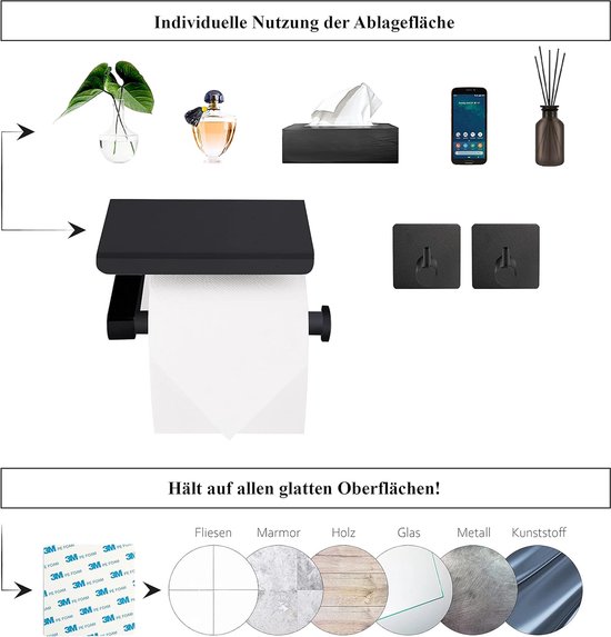 Handson Smart toiletrolhouder met klep rvs kopen? Toiletrolhouders