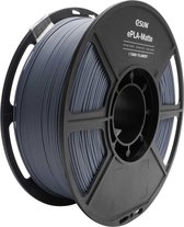 ESUN ePLA-Matte Grey Filament PLA mat 1.75 mm 1 kg Grijs (mat) 1 kg