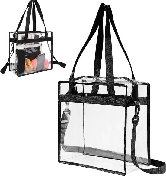 FARYODI Opbergdoos, doorzichtige tas, 3 stuks, 20 x 11 x 5 cm, hardcase, toilettas met deksel, speelgoedtas voor onderweg, waterdichte medicijnen, opbergtas en organisatie FARYODI Opbergdoos, doorzichtige tas, 3 stuks, 20 x 11 x 5 cm, hardcase, toilettas met deksel, speelgoedtas voor onderweg, waterdichte medicijnen, opbergtas en organisatie
