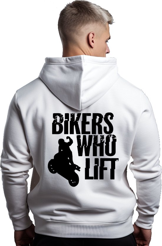 RIDE CODE - Bikers Who Lift Wit Hoodie XL
